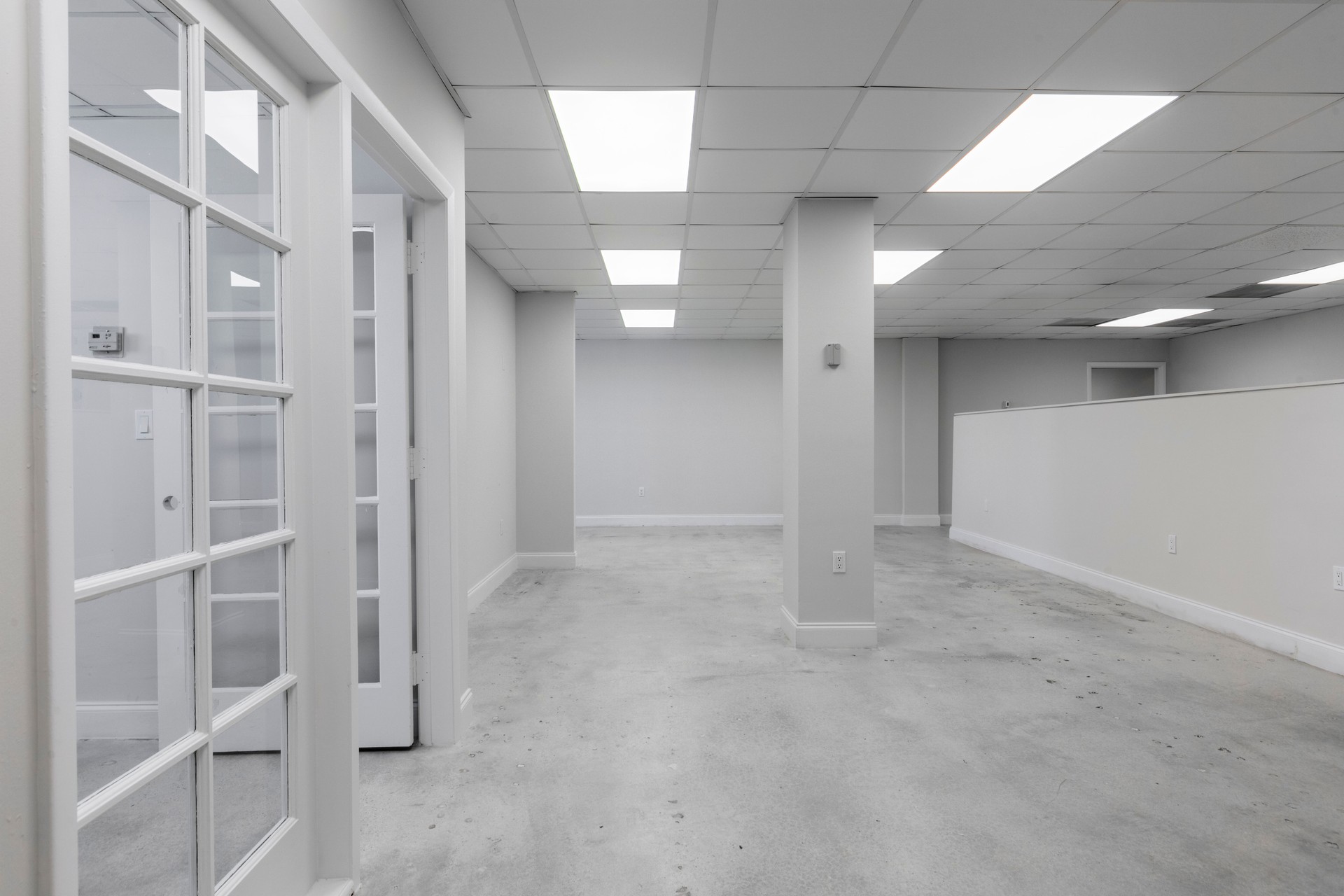 Office under construction